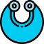 Baby bib icon 64x64