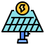Solar cell icon 64x64