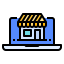 Online store icon 64x64