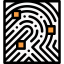 Fingerprint biểu tượng 64x64