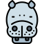 Hippopotamus icon 64x64