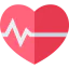 Heart beat icon 64x64