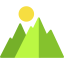 Mountains icon 64x64