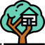 Tree house icon 64x64