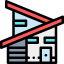 Modern house icon 64x64