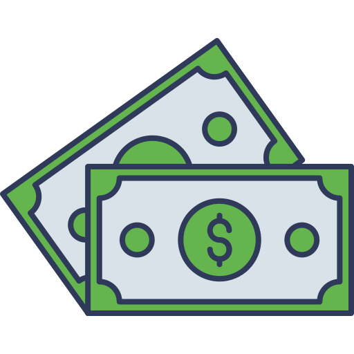 Dollar note icon