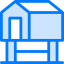 Stilt house icon 64x64