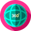 Globe grid іконка 64x64