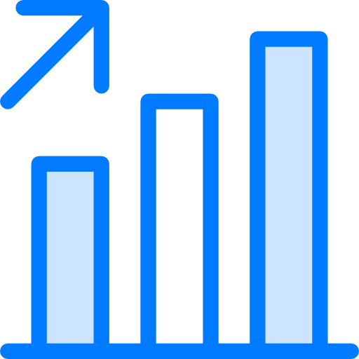 Bar graph icon