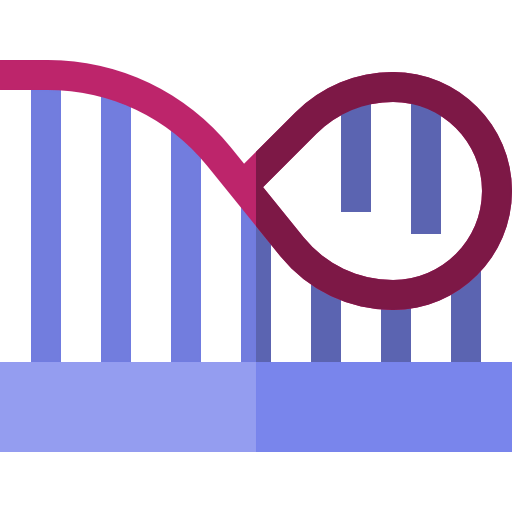 Roller coaster icon