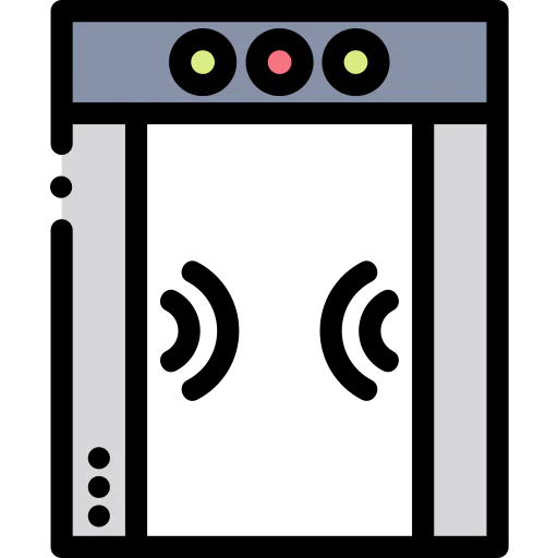 Security gate icon