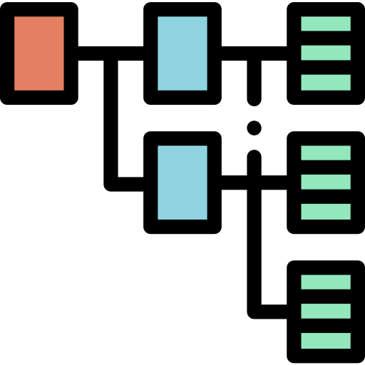 Flow chart Ikona