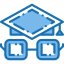 Graduation hat icon 64x64