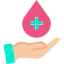 Blood donation icon 64x64