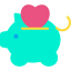Piggy bank icon 64x64
