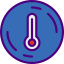 Global warming icon 64x64