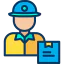 Delivery man icon 64x64