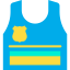 Police vest icon 64x64