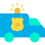Police van icon 64x64