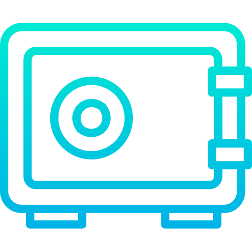 Safe box icon