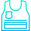 Police vest icon 64x64