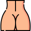 Buttocks icon 64x64