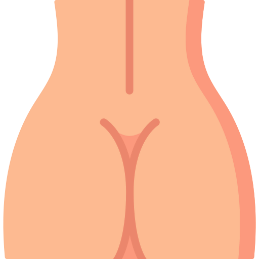 Buttocks icon