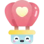 Hot air balloon icon 64x64