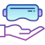 Virtual glasses ícone 64x64