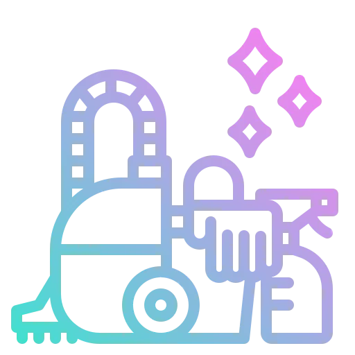 Cleaning tools icon