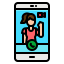Video call icon 64x64