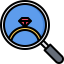 Magnifying glass icon 64x64