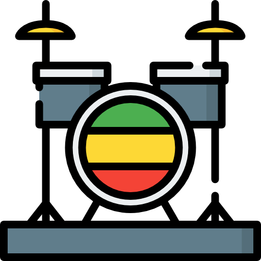 Drum set icon