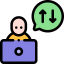 File sharing biểu tượng 64x64