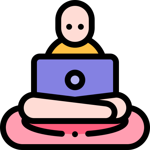 Teleworking icon