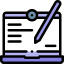 Online contract icon 64x64