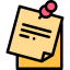 Sticky notes icon 64x64
