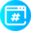 Code ícone 64x64