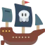 Pirate ship icon 64x64