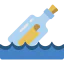 Message in a bottle icône 64x64