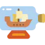 Ship in a bottle icon 64x64