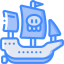 Pirate ship icon 64x64