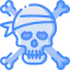 Skull and bones icon 64x64