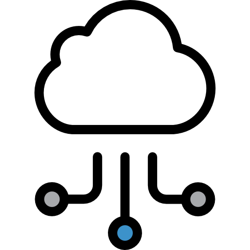 Cloud computing icon