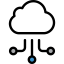 Cloud computing icon 64x64