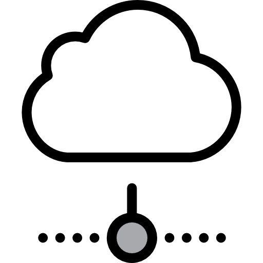 Cloud computing icon