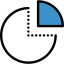 Pie chart icon 64x64