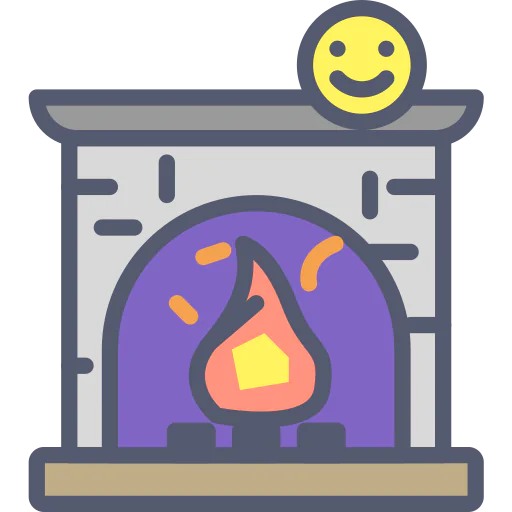 Fireplace icon