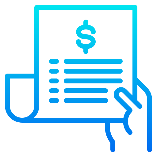 Receipt icon