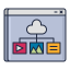 Content management system icon 64x64